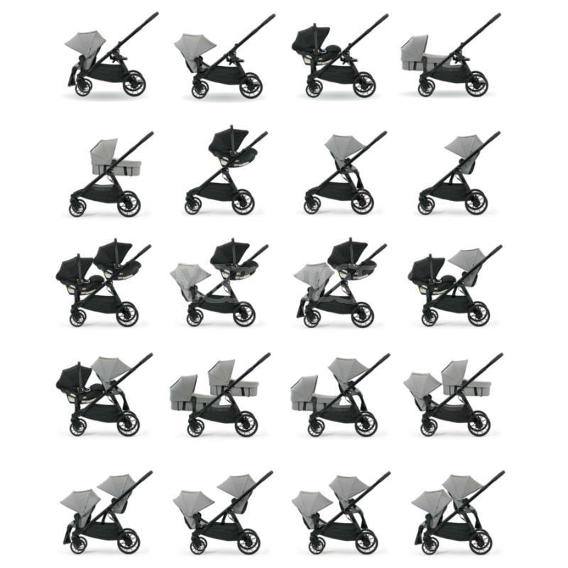 Landou Baby Jogger City Select Lux Slate - imagine 7