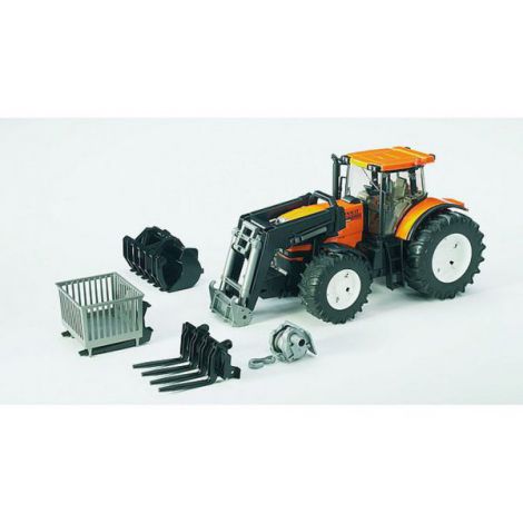 Bruder Accesorii Incarcator - Palet, Troliu si Furci - imagine 9