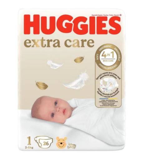 Huggies Extra Care nr.1: Protecție Premium Bebeluși - imagine 3