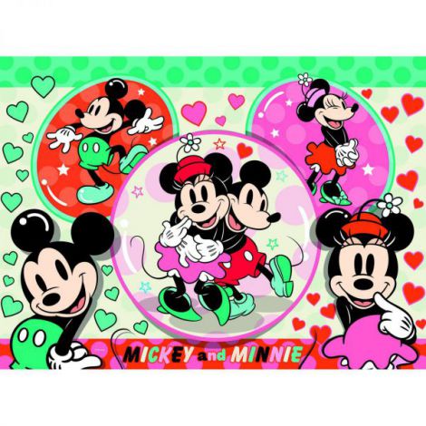 Puzzle Mickey & Minnie 150 pcs Ravensburger - imagine 2