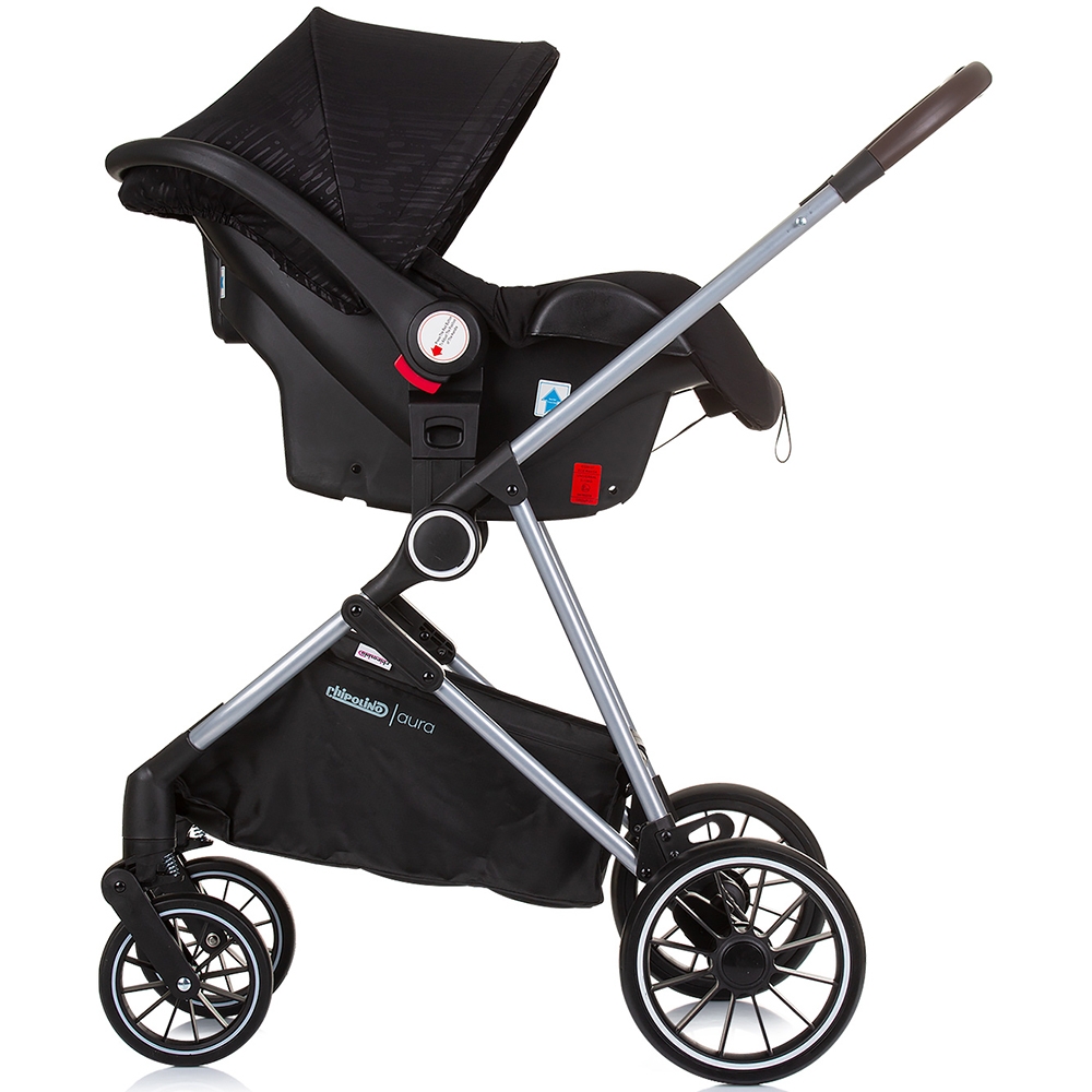 Carucior Chipolino Aura 3 in 1 Obsidian - imagine 11