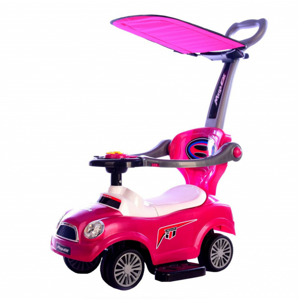 Novokids Mega Car Plus Roz cu Melodii - Masinuta Copii - imagine 2