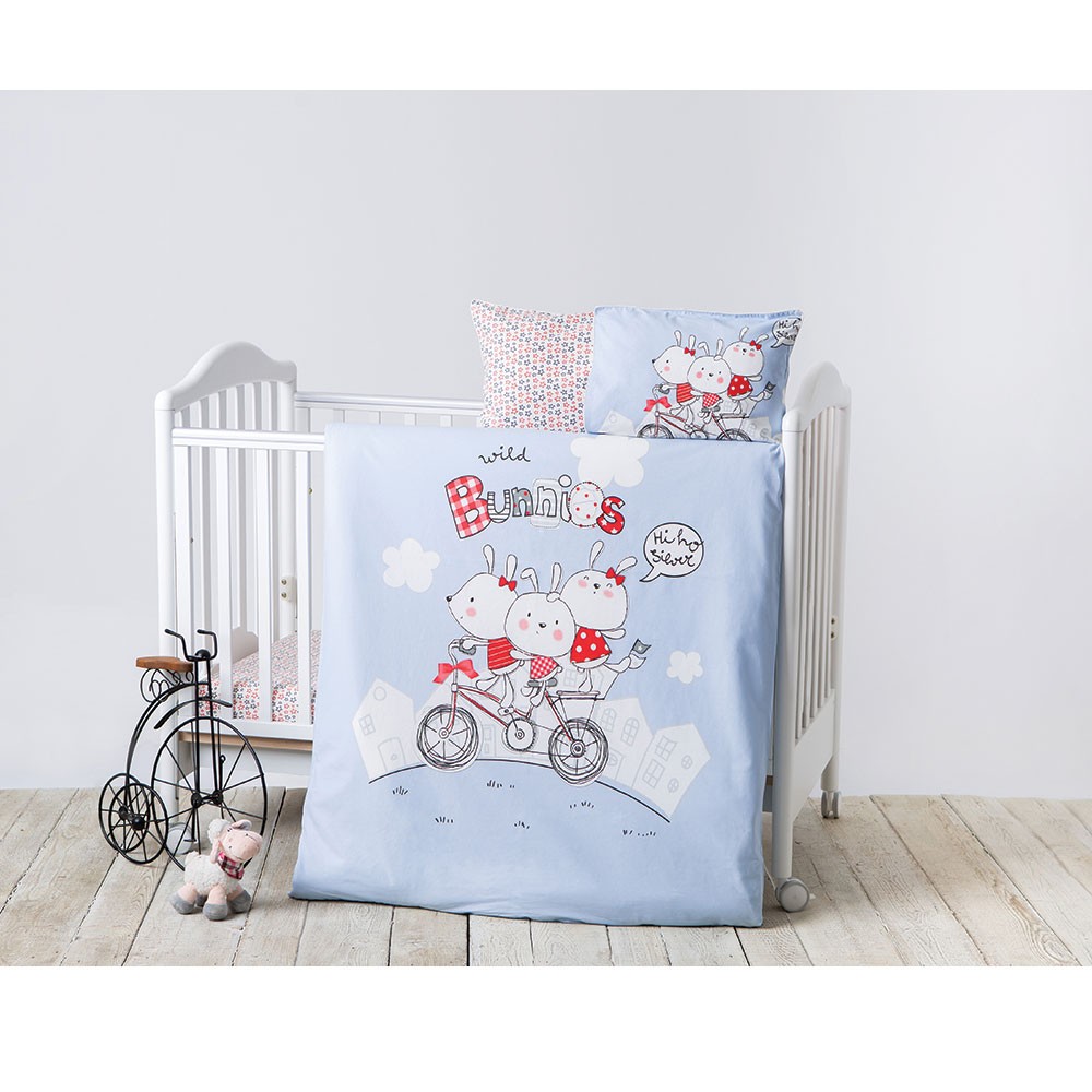 Lenjerie Patut Kikkaboo 5 Piese, Model 5 Bunnies