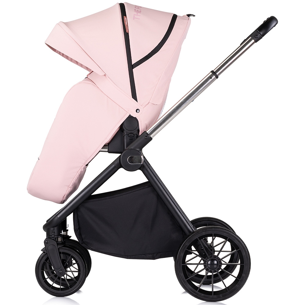 Chipolino Encanto 3in1 Pink - Carucior Premium - imagine 2