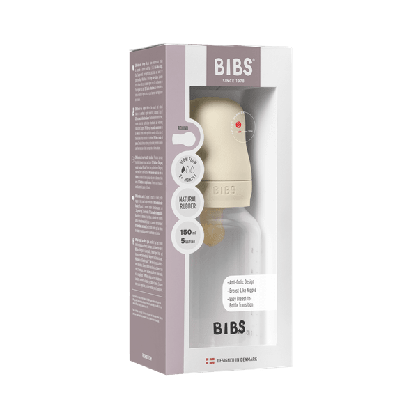 Bibs Set Biberon Anticolici 150ml Ivory - imagine 4