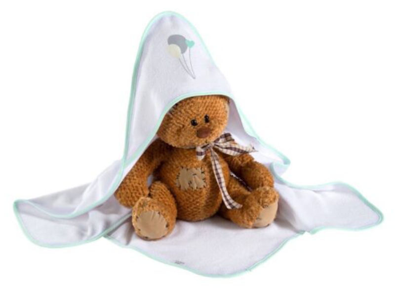 Prosop Baie Klups Teddy Bears cu Pălărie Moale