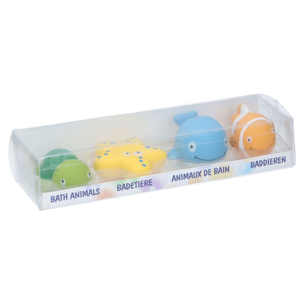 Set 4 Jucării de Baie Eddy Toys Animale Marine