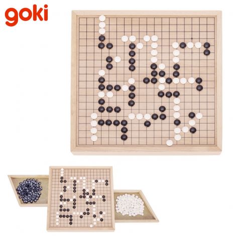 Joc de Strategie Go Goki - Lemn, Sertare Incluse