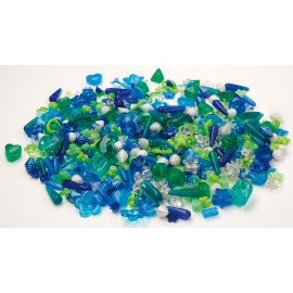 Set 1000 Margele Plastice Colorate Playbox