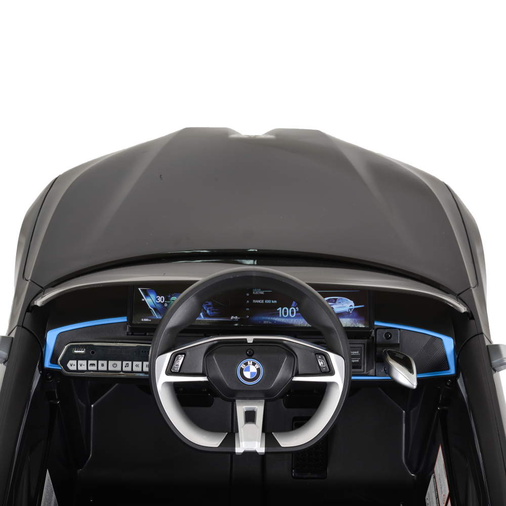 BMW I4 Negru 12V - Mașinuță Electrică Premium - imagine 2