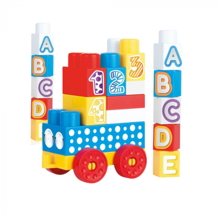 Cuburi de Construit Dolu 25 Piese Educativ