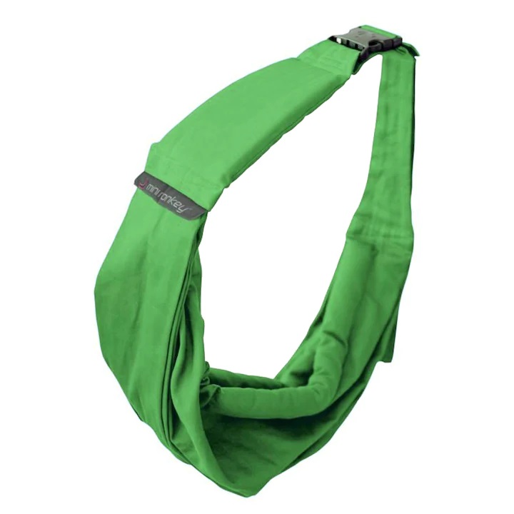 Sling Bebe 4in1 Minimonkey Lime – Ergonomic și Modular
