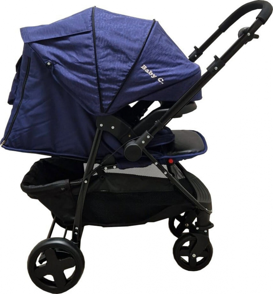 Baby Care SK10 - Carucior Reversibil Albastru