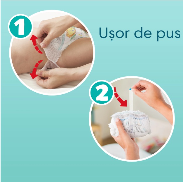 Scutece Chilotel Pampers Pants Marimea 6, 44 buc - imagine 5