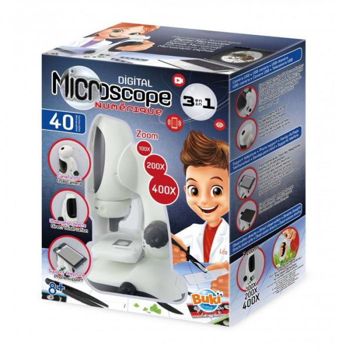 Microscop Buki Video 3in1 | Educativ si Interactiv