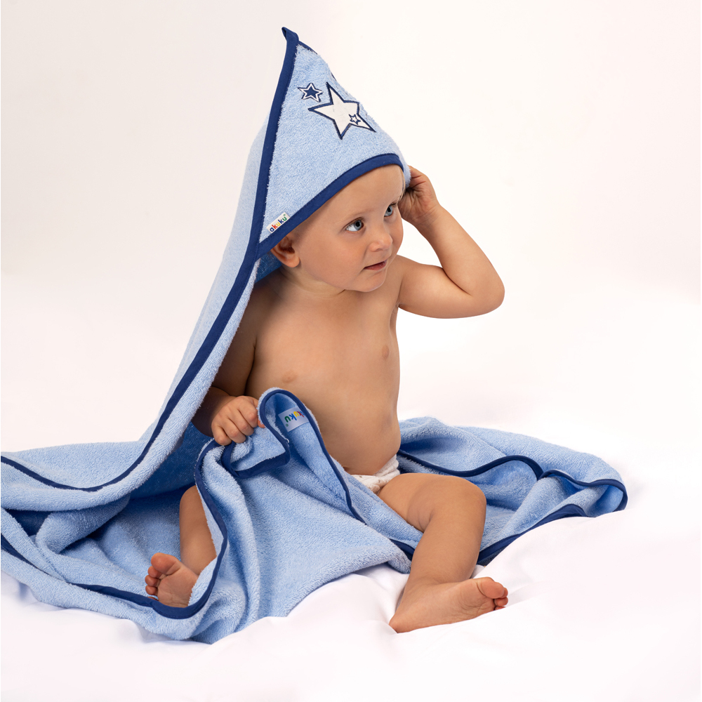 Prosop Baie cu Gluga Akuku | Bumbac pentru Bebe - imagine 2