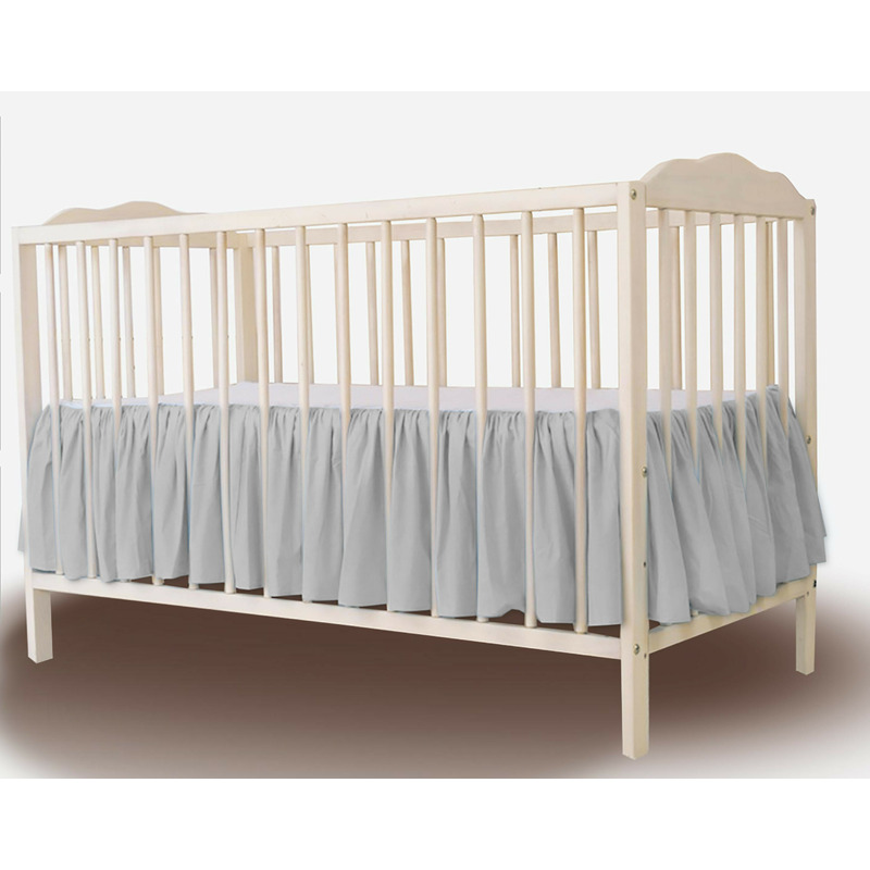 Volanas Saltea Patut Miminu Royal Grey, Bumbac
