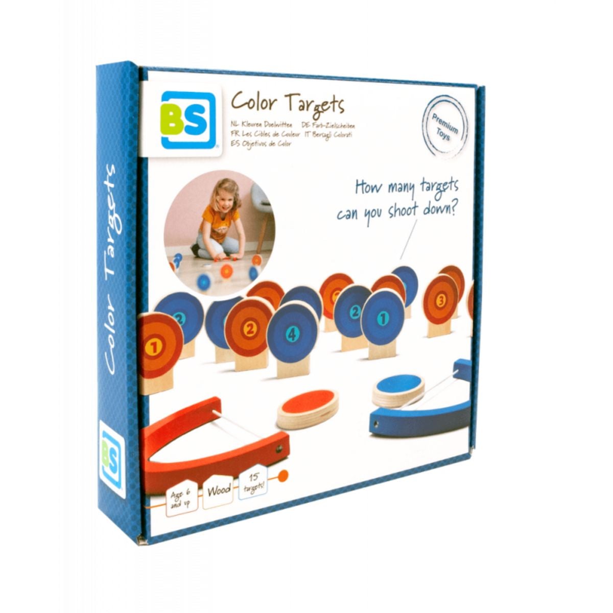Joc de tras la tinta BS Toys Color Target