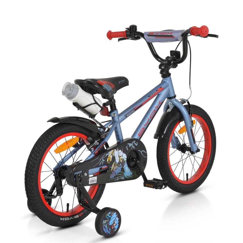 Bicicleta Byox Monster Grey 16" cu Frână Mână