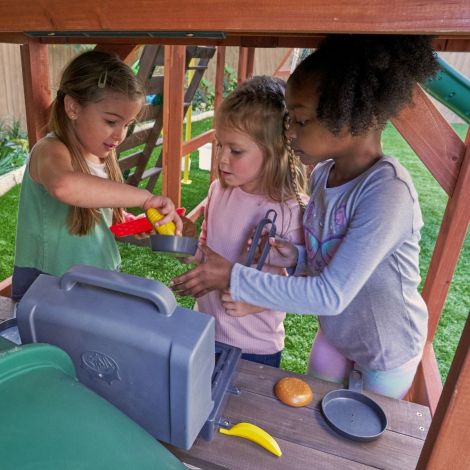 Complex Joacă Leagăn Kidkraft Odyssey 3 Tobogane - imagine 15