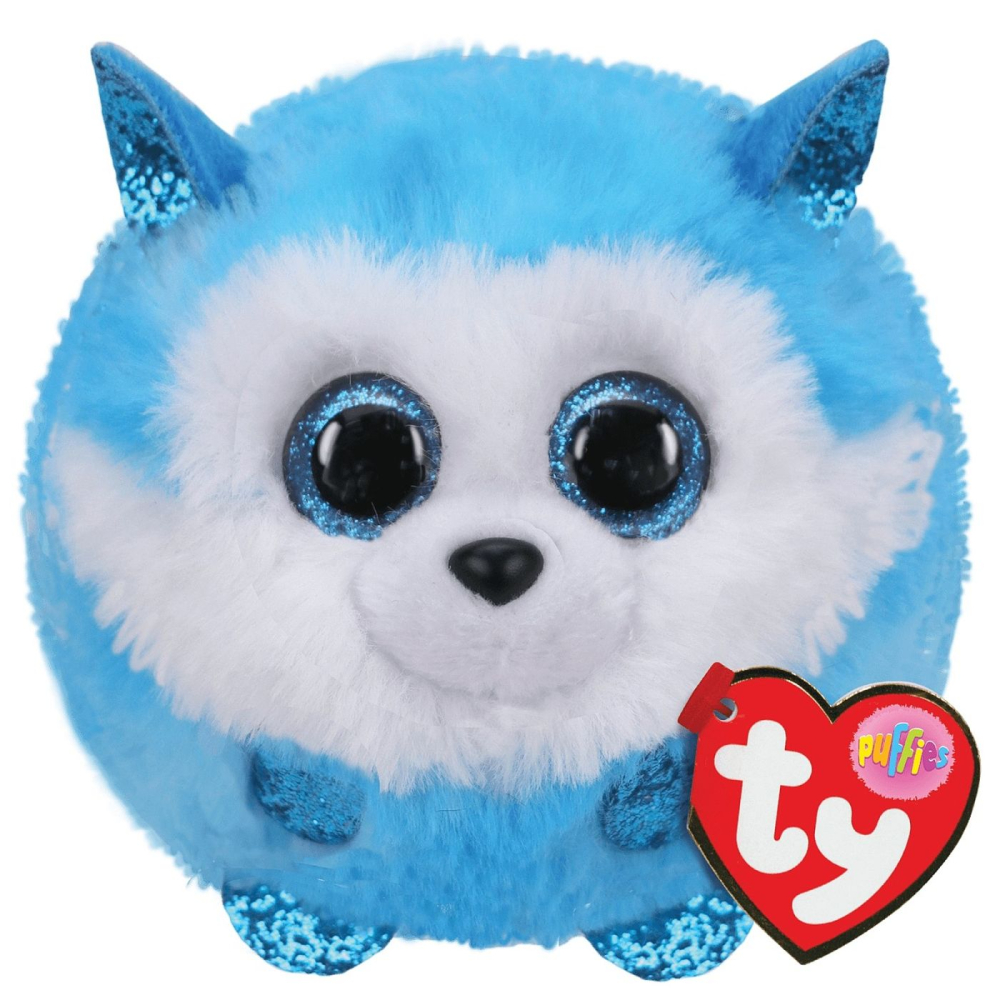 Plus Ty Prince Husky Albastru - Jucărie Moale 8cm