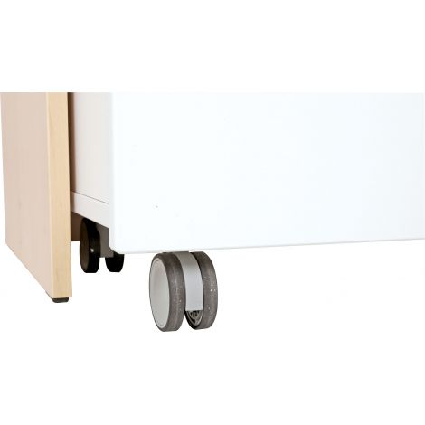 Dulap Quadro Moje Bambino pe roti, Depozitare Eficienta - imagine 5
