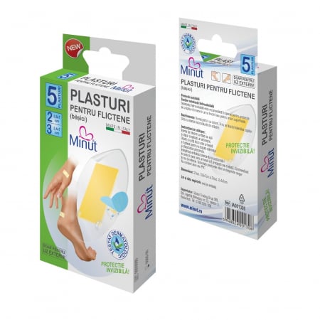 Plasturi Minut Flictene cu Hidrocoloid