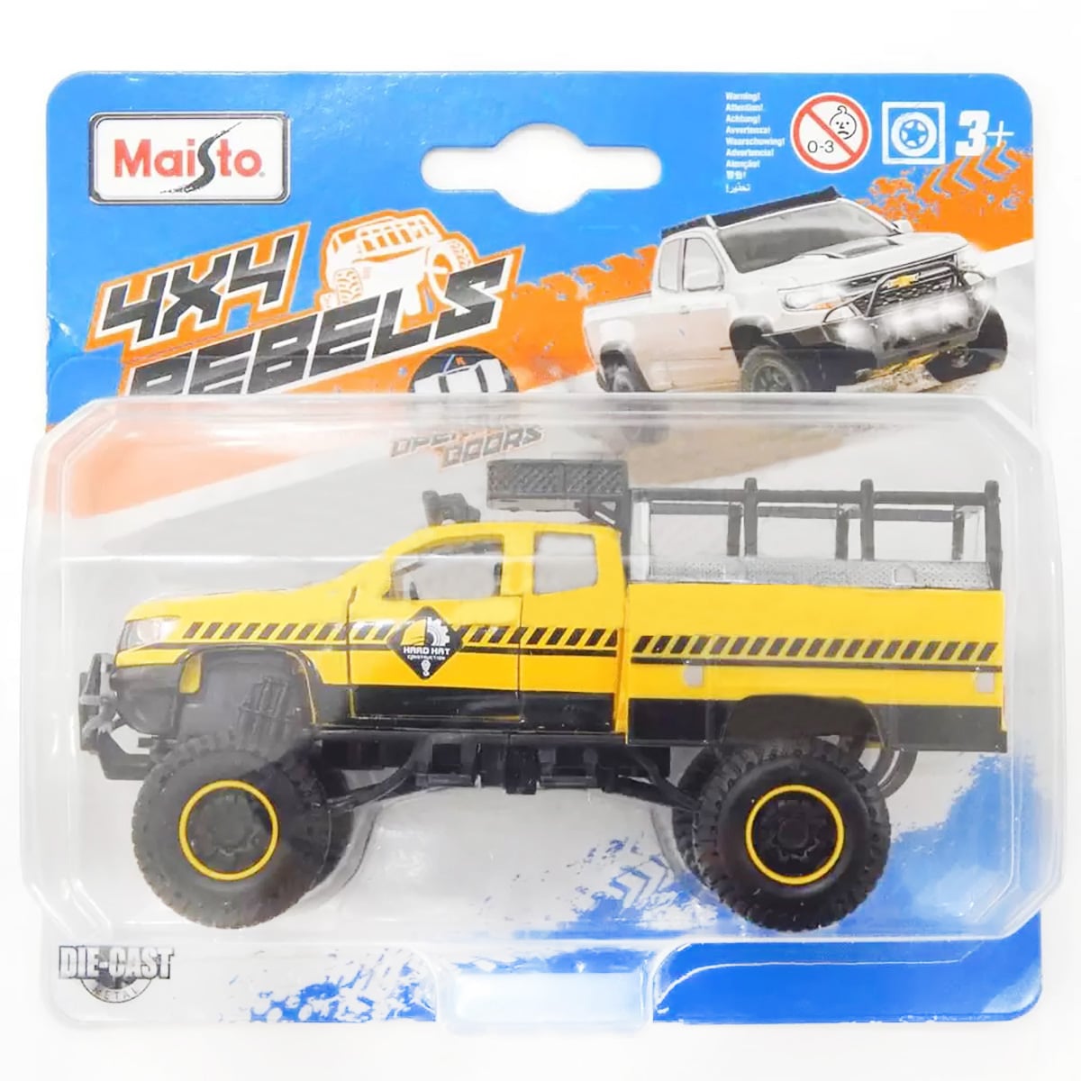 Masinuta Maisto Chevrolet Colorado 4X4 Rebels 1:64