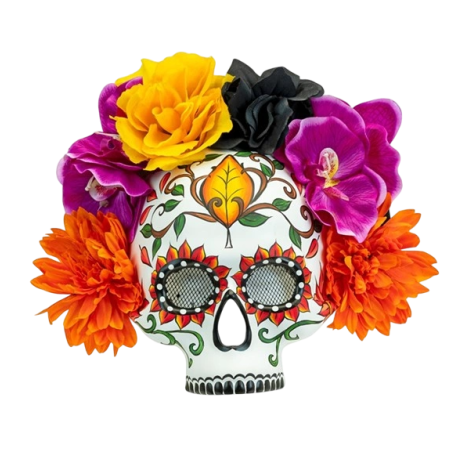 Masca Dia de Los Muertos Widmann - Carnaval