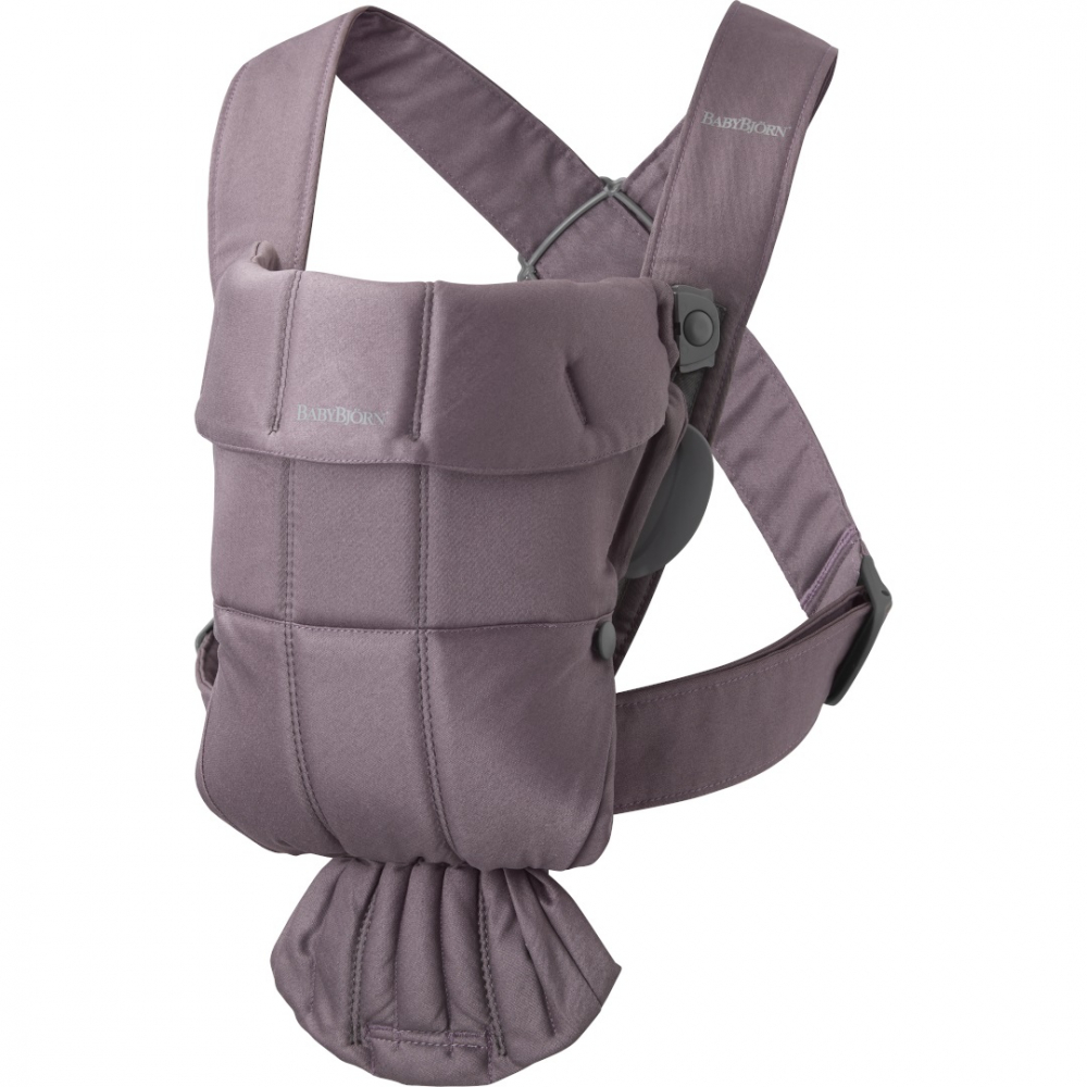 Marsupiu BabyBjorn Mini Dark Purple, Anatomic
