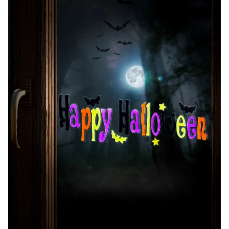 Stickere Halloween Refolosibile Widmann | Decor Geam - imagine 3