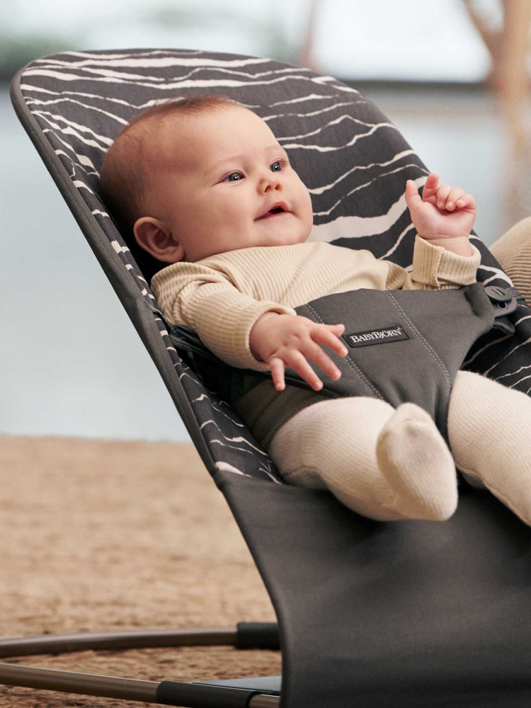 BabyBjorn Balansoar Bliss - Legănat Natural, Bumbac Premium - imagine 8