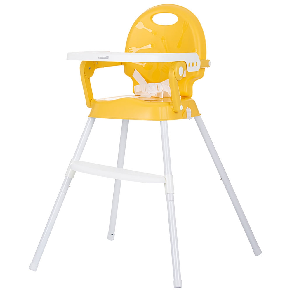 Scaun de masă Chipolino Bonbon 3 în 1, Mango - imagine 7