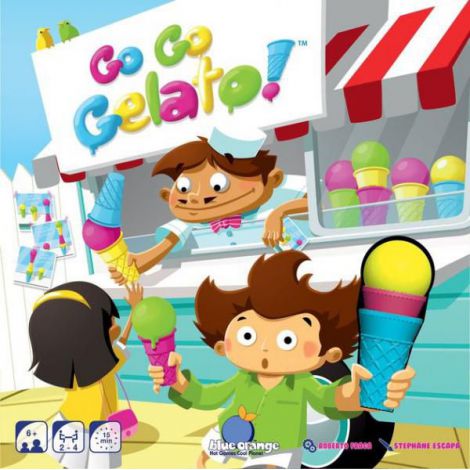 Go Go Gelato Blue Orange | Joc de rapiditate si logica