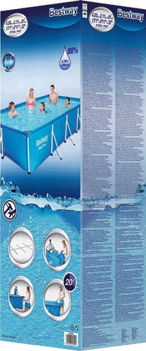 Piscina Bestway Steel Pro 4m x 2m, Relaxare Familie