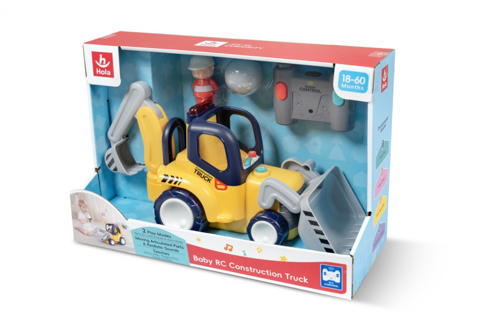 Camion Constructie cu Telecomanda | Jucarii bebe