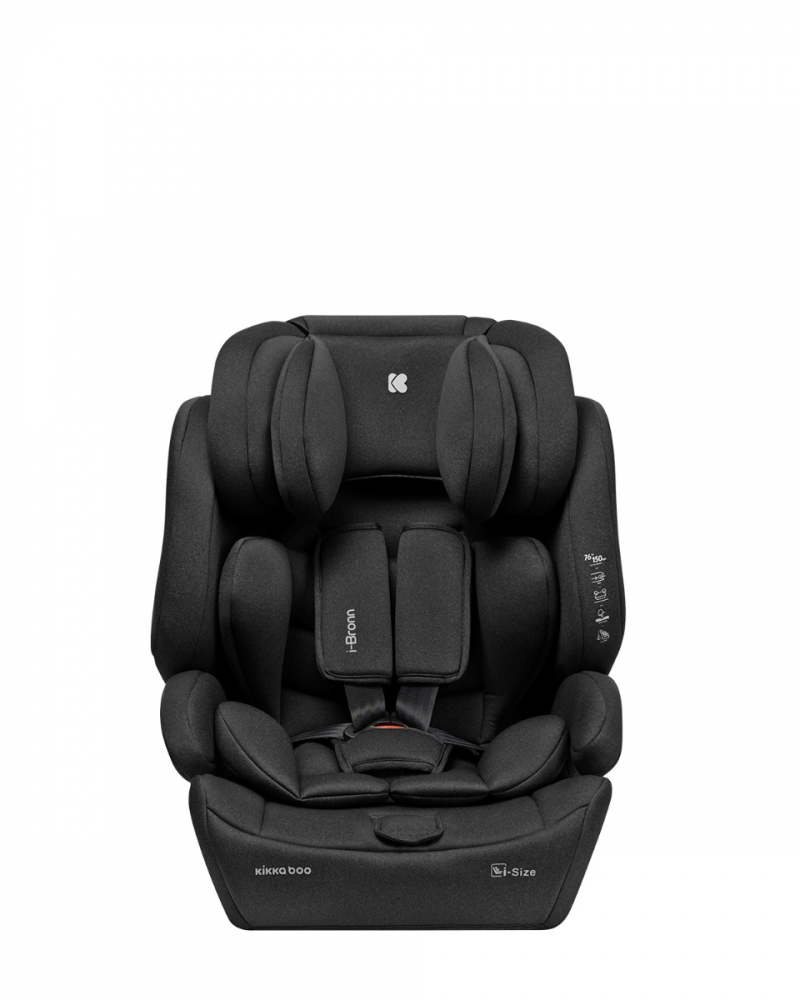 Kikkaboo i-Bronn i-SIZE Negru | Siguranță și Confort - imagine 3