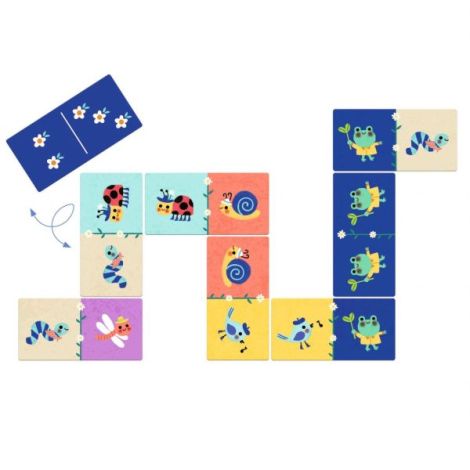 Domino Animale Djeco - Joc Educativ 3-6 ani - imagine 3
