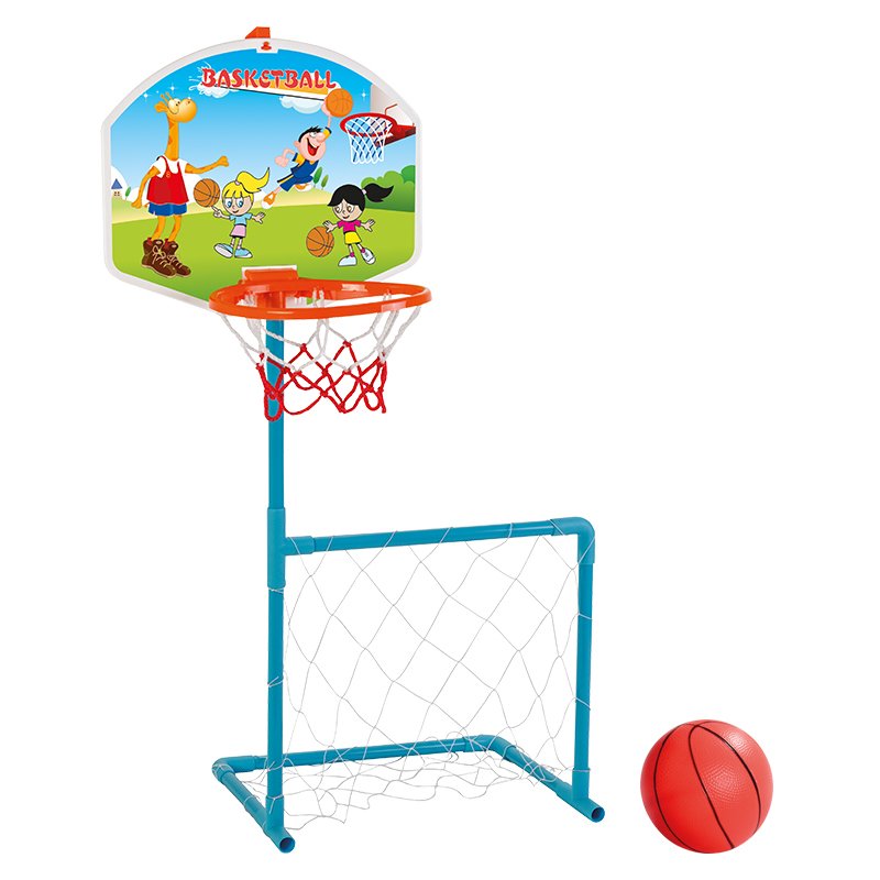 Set 2in1 Baschet & Fotbal Pilsan Magic