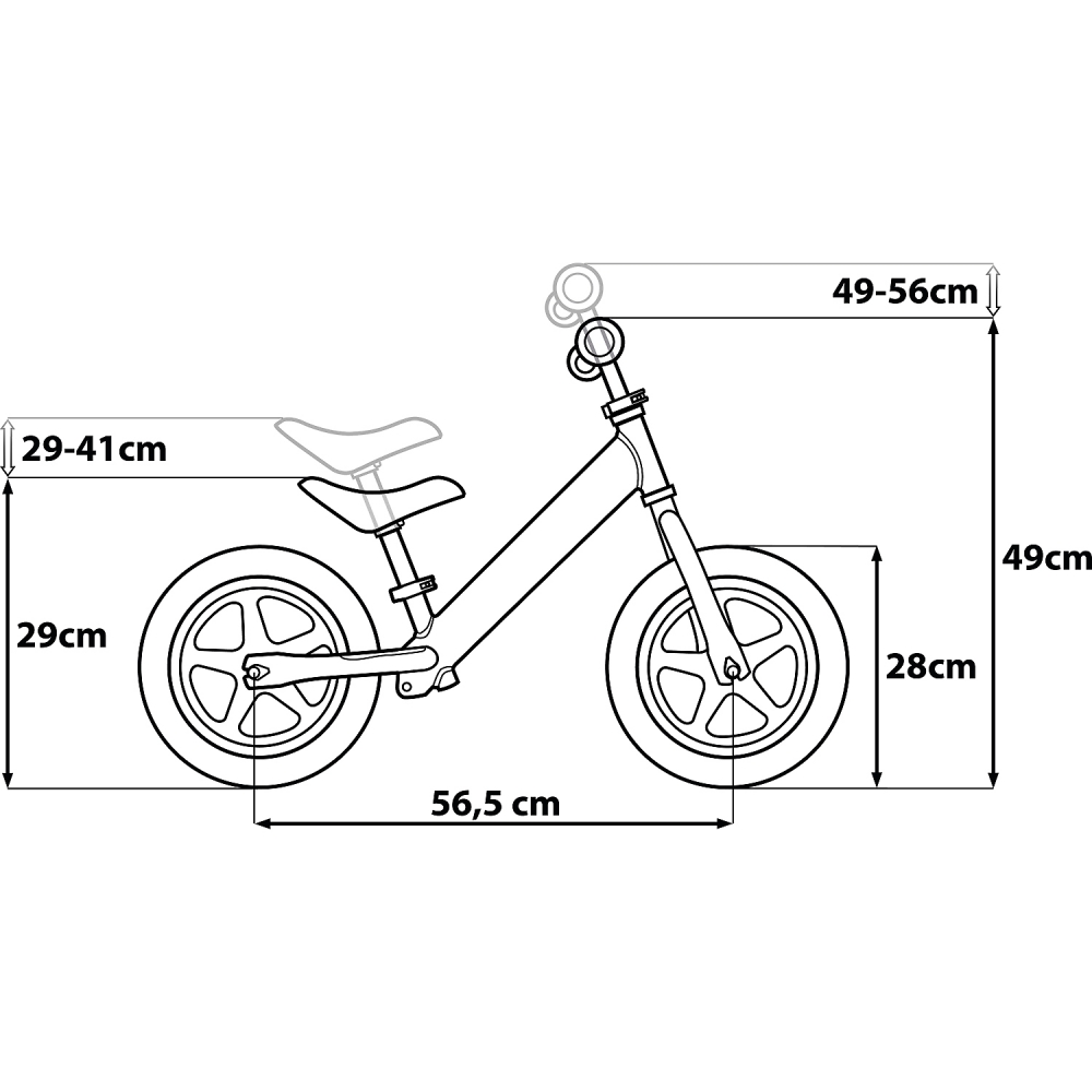 Bicicleta Seven Star Wars Stormtrooper 12" - imagine 2