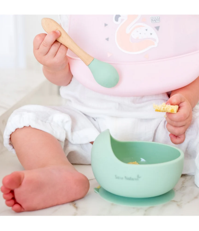 Bol Saro Anti-Alunecare Silicon Bebe - imagine 8