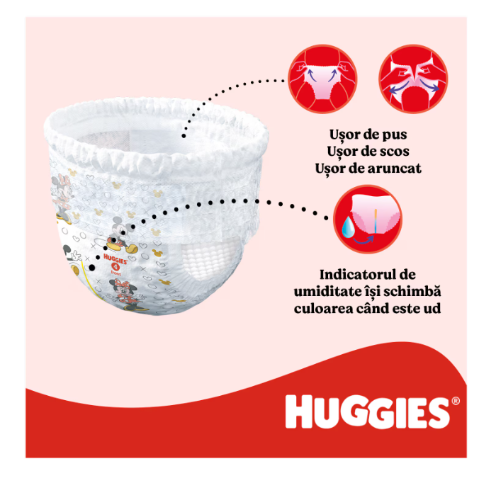 Huggies Pants Girl 88 buc | Protecție Premium