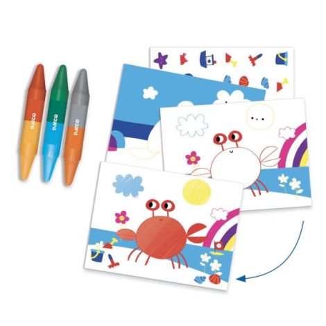 Djeco Delicii Mări - 6 Activități Creative 3-6 Ani - imagine 2