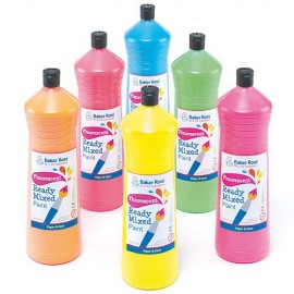 Set Guase 6 Culori Fluorescente Baker Ross
