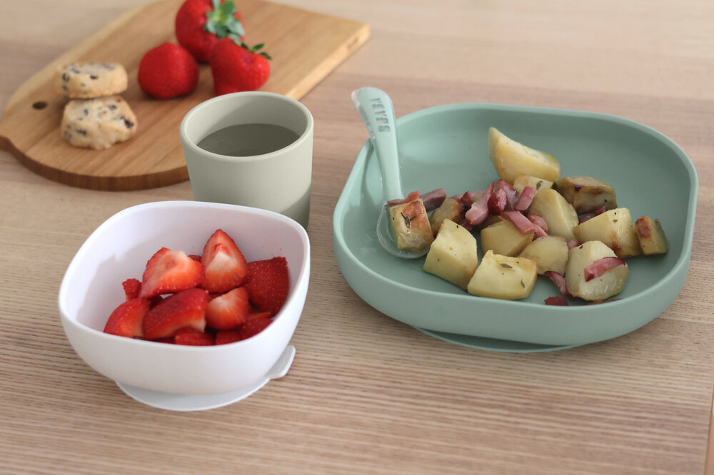 Beaba Set Silicon 4 Piese Masa Sigur - imagine 3