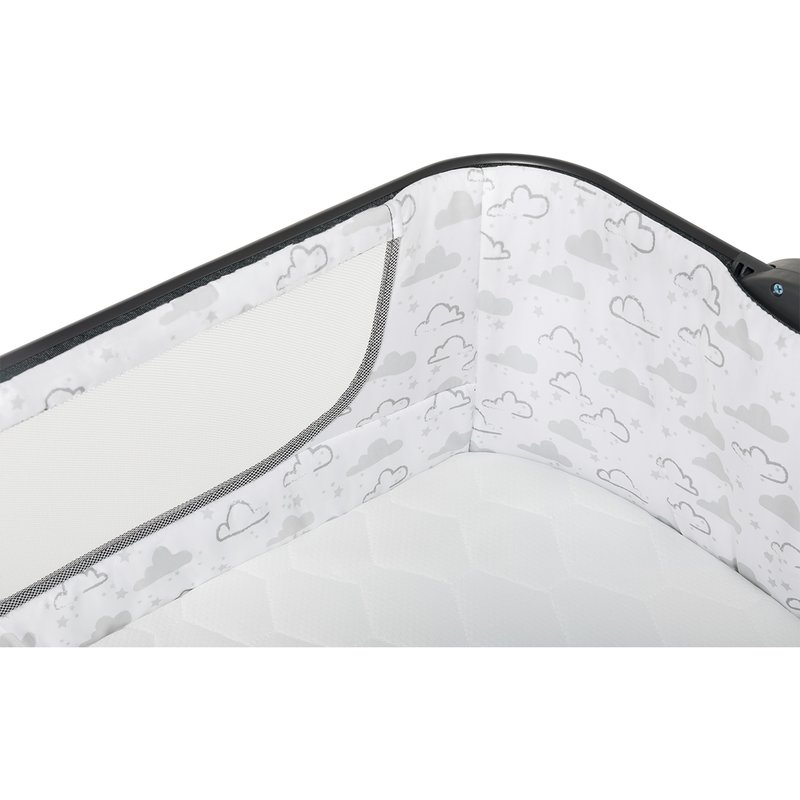 Patut Co-Sleeper Lionelo Timon 3in1 Pliabil Gri - imagine 10