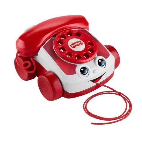 Telefon Fisher Price Rosu, Jucarie pentru Mers - imagine 2