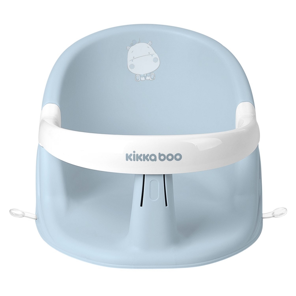 Scaun Baie KikkaBoo Hippo Blue cu Ventuze