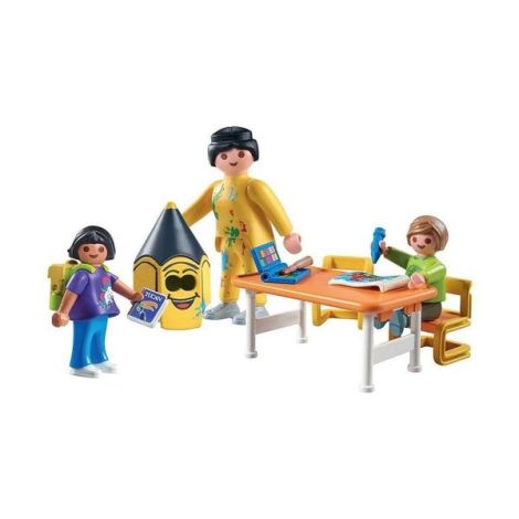 Playmobil Set Prima Zi de Scoala - Jucarie Educativa - imagine 2