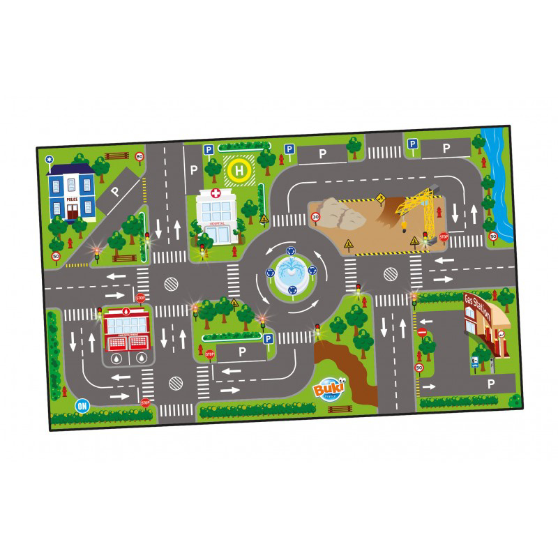Covor Joacă Interactiv Buki cu Semafoare - imagine 5